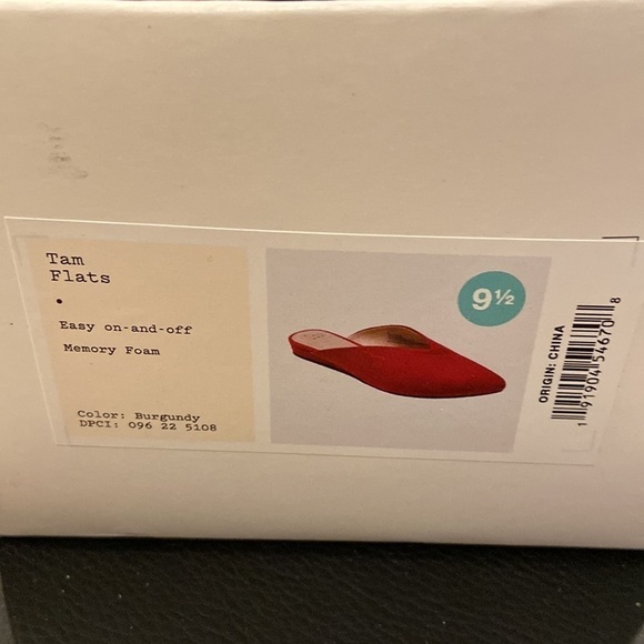 A new day burgundy mules new - Picture 2 of 5